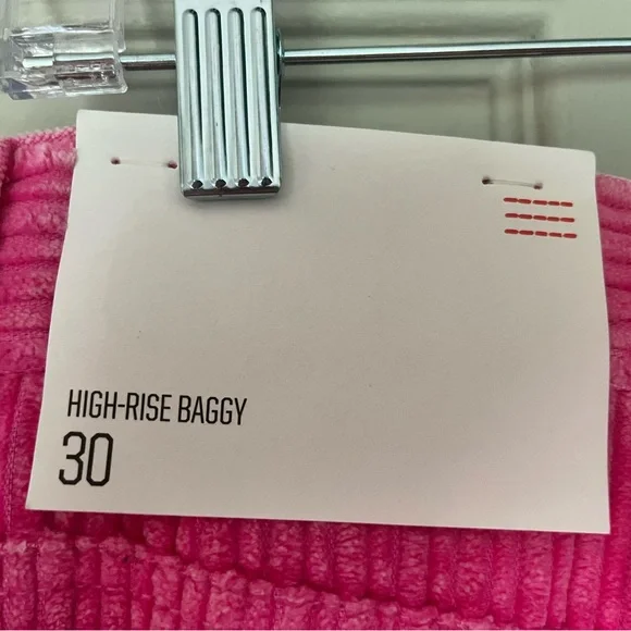 BDG Pink Corduroy Straight-Leg Pants - Picture 5 of 5